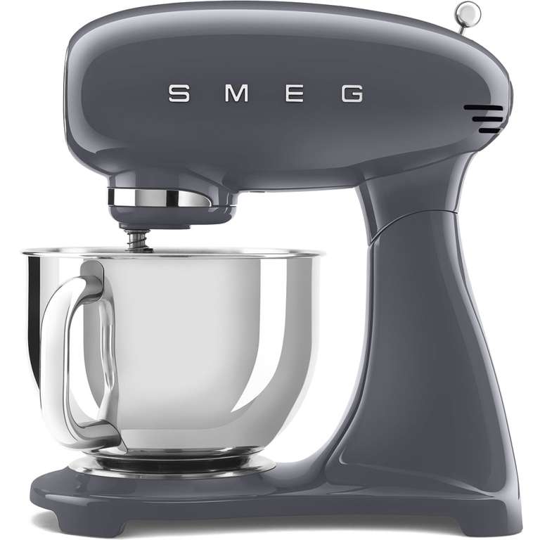 Smeg SMF03GRUK Retro Stand Mixer Grey 5 Year Warranty