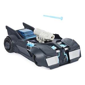 DC Comics BATMAN Tech Defender Batmobile, Transforming Vehicle with Blaster Launcher, Kids Toys for Ages 4 and Up £8.29 @ Amazon