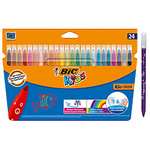 BIC Kids Kid Couleur, Washable Felt Tip Pens X 24 - £5 @ Amazon