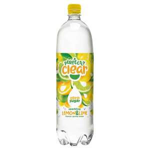 Perfectly Clear Lemon & Lime Flavoured Sparkling Water 1.5L (Also Red Apple / Summer Fruits) Selected Stores 16p @ Tesco
