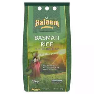 Salaam basmati rice 5kg - £5.50 @ ASDA
