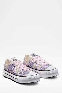 Converse Pink All Star Plant Love High Top Ox Junior Trainers £16 + Free Click & Collect @ Next