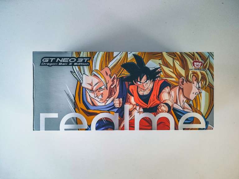 Realme GT NEO 3T, DRAGON BALL Z EDITION, 8GB/256GB Snapdragon 870, 64MP, 120HZ, 5000mAh Battery, 80W Charge - £255.76 @ Real Me / AliExpress