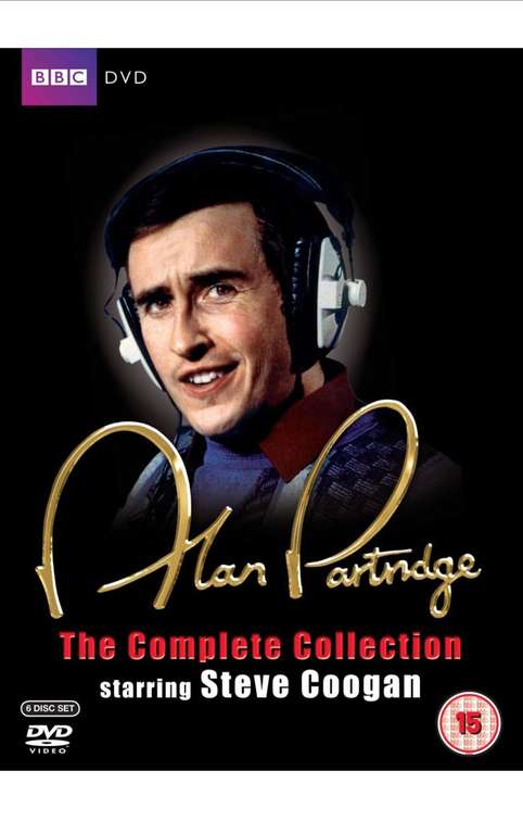 The Alan Partridge Complete Box Set DVD (used) with code