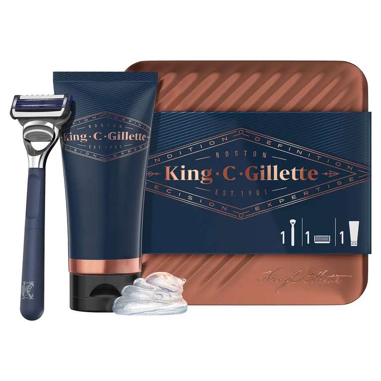 Sale - Up to 50% Off King C Gilette Range + Free Delivery For Club Members - @ Gillette