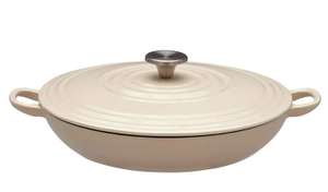 Argos Home 3 Litre Cast Iron Shallow Casserole Dish - Cream - £22.50 Free Collection in Selected Stores @ Argos