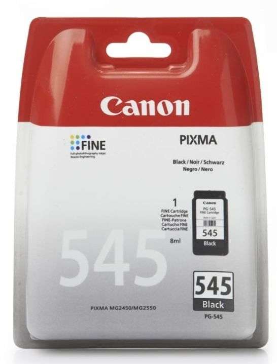 Canon PG-545 Black Ink Cartridge now £12/ CLI 551 Multi Colour £14 + Free Collection (Limited Stores) @ Wilko