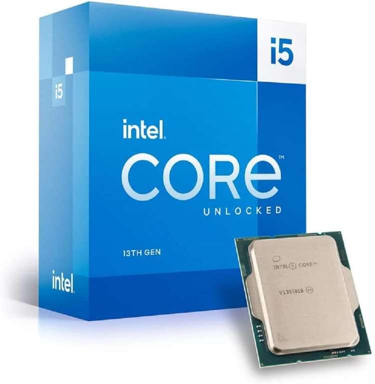 Intel Core i5-13600K Desktop Processor 14 cores (6 P-cores + 8 E-cores) 24MB Cache, up to 5.1 GHz - £319.99 @ Amazon