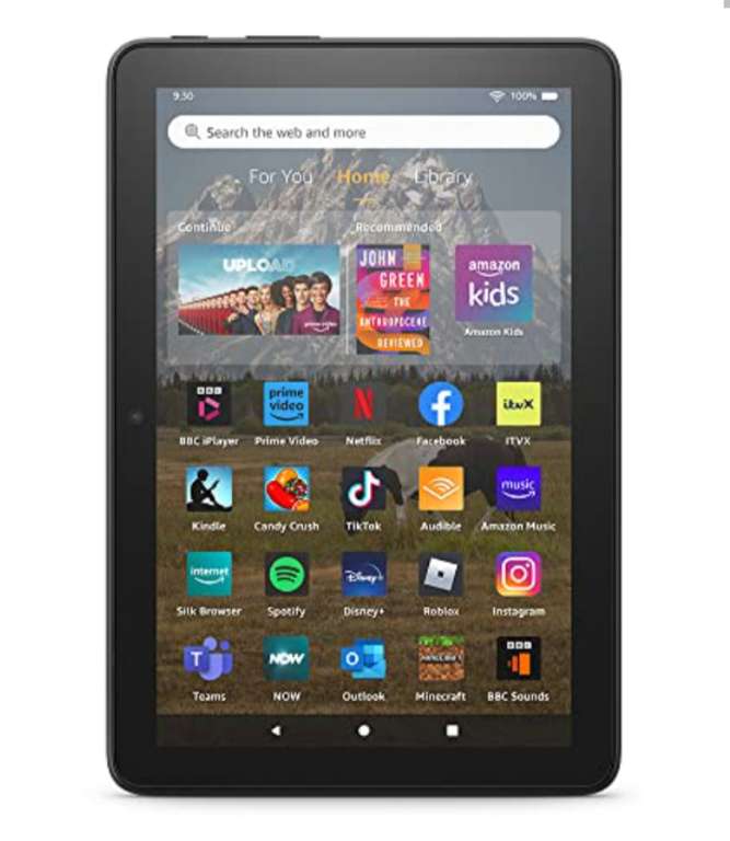 Amazon Fire Hd 8 TabletAmazon Fire HD 8 tablet | 8-inch HD display, 32 GB, 2022 release, with ads,