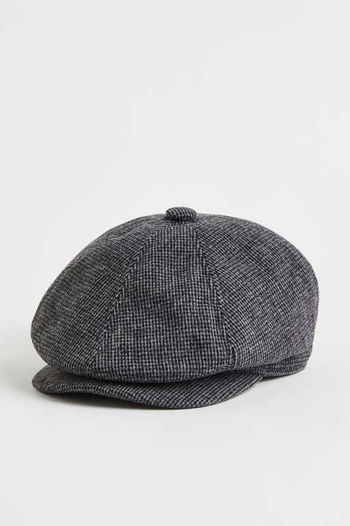 H&M Wool-blend flat cap (56/58/60) C&C