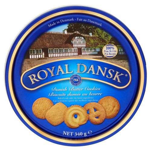 Royal Dansk Danish Butter Cookies 340g - £1.99 Instore @ Farmfoods (Northwich)