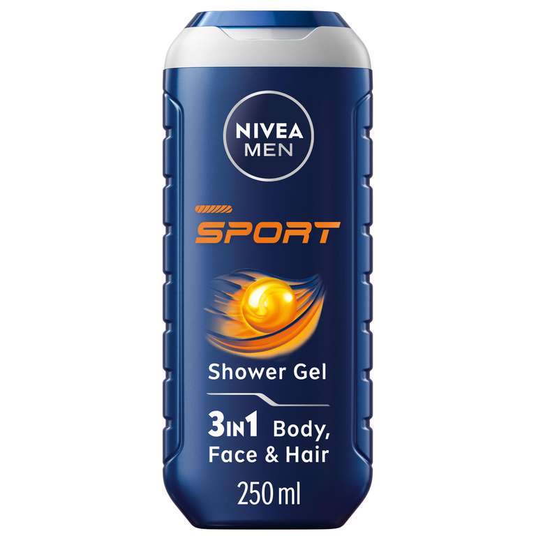 NIVEA MEN 2PCS Gel Douche Homme Corps,visage - Cheveux Deep Clean - 250 Ml . à Prix Pas Cher | Maroc