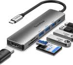TECHRISE 7-in-1 USB C Hub with 4K HDMI, 100W PD Sold by Yourvanhot