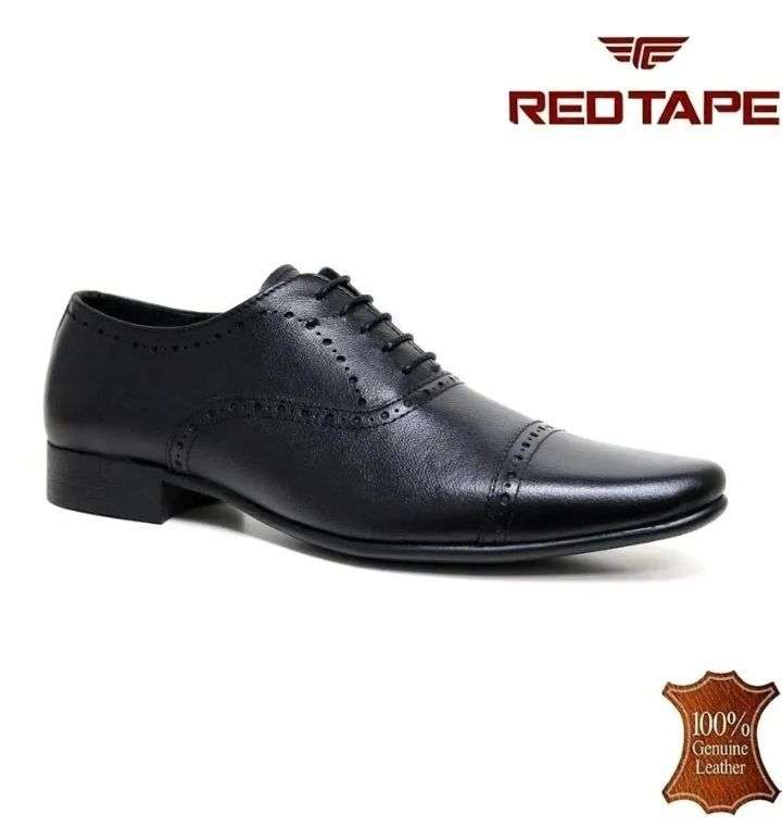 Mens black leather formal brogue lace up shoes (UK size 12 only) Sold by Dallas-Shoes