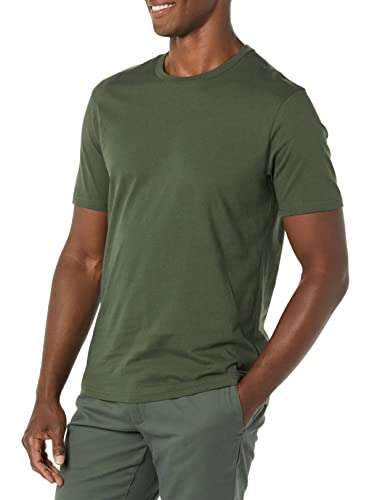 Amazon Essentials Men's Slim-Fit Short-Sleeve Crewneck T-Shirt, Pack of 2 XL £10.42 @ Amazon