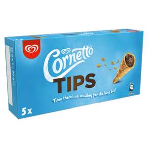 Cornetto Chocolate Tips Ice Cream 5-pack - £1 instore @ Poundland, Farnborough