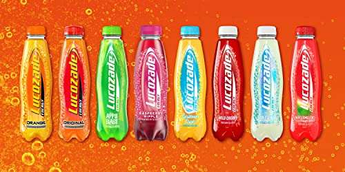 12 Bottles of Lucozade Energy Drink, Orange Flavour (3 x 4 pack) 380ml £7.47 / £6.47 Subscribe & Save @ Amazon