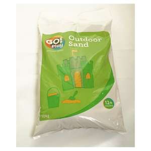 Tesco Go Play Kids Outdoor Play Sand 10KG Reduced to Clear - 75p instore only @ Tesco, Stockport
