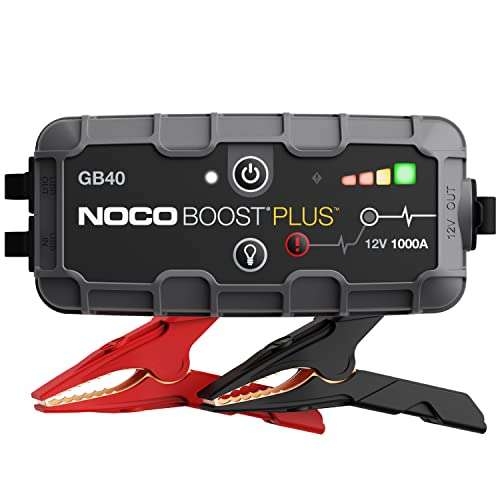 NOCO Boost Plus GB40 1000A 12V UltraSafe Portable Lithium Car Jump Starter £80.99 @ Amazon