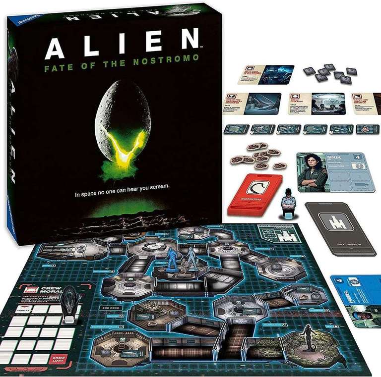 Ravensburger Alien Fate of The Nostromo Board Game - W/ Code