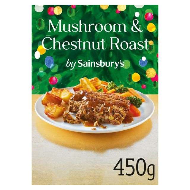 Sainsbury's Mushroom & Chestnut Roast 450g - 50p instore @ Sainsbury's, Cromwell Road (London)