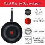 Tefal Day By Day ON B56419AZ 28 cm Stir Fry Pan, Black £15.50 @ Amazon