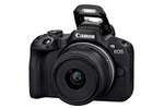 Canon EOS R50 Mirrorless Camera (Black) + RF-S 18-45mm F4.5-6.3 IS STM Lens - 24.2MP, APS-C, 15fps | 4K 30p Oversampled 6K Video