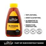 Hilltop Blossom Honey 720g Squeezy Bottle - Pure and Natural Honey | Premium Quality and Tested for Authenticity - £2.25 with Sub and Save