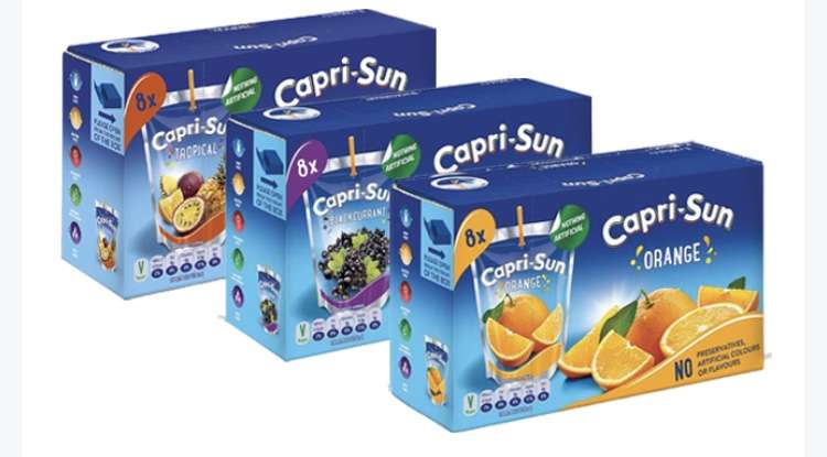 Capri sun 8pk mix any 2 for £4 @ Farmfoods