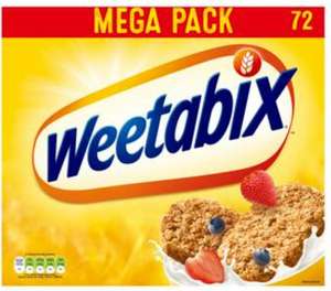 Weetabix 72 pack in Borehamwood possible other locations also showing online