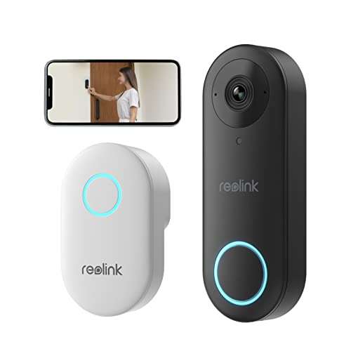 Reolink Video Doorbell PoE Smart 2K+ Wired Video Doorbell w/Chime