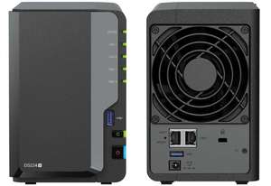 Synology DiskStation DS224+ 2 Bay 2GB NAS (Network-Attached Storage) Enclosure W/Code @ Box