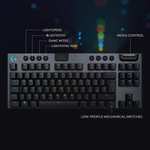 Logitech G915 LIGHTSPEED TKL Tenkeyless Wireless Mechanical Gaming Keyboard
