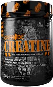 Grenade Essentials 100% Creatine Monohydrate 500g - Unflavoured - £12.95 @ Amazon