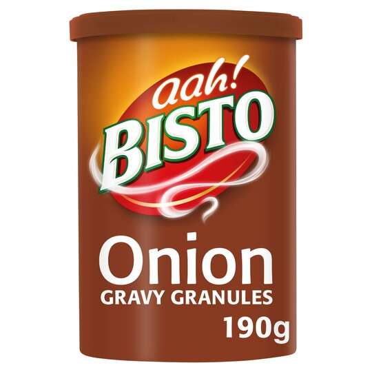 Bisto Gravy Granules 190G (Turkey / Chicken / Onion / Vegetable / Southern Style) - £1 (Clubcard Price) @ Tesco