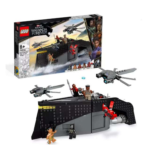 LEGO Marvel Black Panther: War on the Water Toy 76214 £60 @ Argos Free click and collect RRP £80