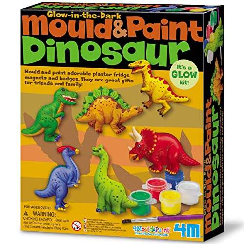 4M Dinosaur Mould and Paint - £5.50 @ Amazon