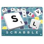 Scrabble Crossword - Classic Board Game - 100 Letter Tiles - 4 Racks - 1 Letter Bag - Instructions Included £10.99 @ Amazon