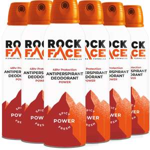 Rock Face Power Antiperspirant for Men