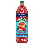 Robinsons Double Concentrate 1.75L 5x Varieties - £2 Clubcard Price @ Tesco