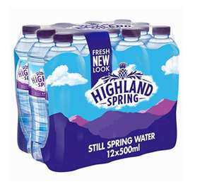 12 x Highland Spring Still Water 500ml - £1 @ Morrisons Kirkstall