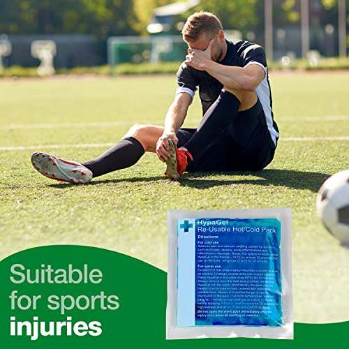 Safety First Aid Group HypaGel Hot/Cold Therapy Pack, Single Pack, Compact, 13 x 14 cm £1.99 / £1.79 Subscribe & Save @ Amazon