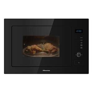 Hisense HB25MOBX7GUK Integrated 25 Litre Microwave With Grill - Black £179.99 @ Amazon