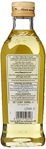 Filippo Berio Mild & Light Olive Oil, 500ml (£4.75 / £4.25 S&S)