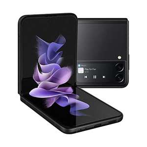 Samsung Galaxy Z Flip3 5G Smartphone Sim Free Android Folding phone 256GB Black + 3 Year Warranty - £549 @ Amazon