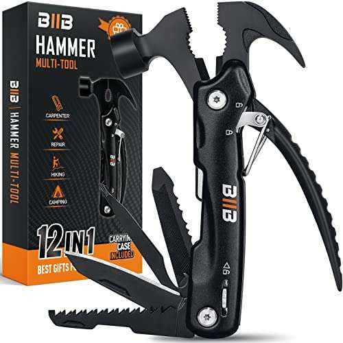BIIB Hammer Multi Tool 12 in 1 Gift £12.74 @ Sold by haixinchen-UK and Fulfilled by Amazon