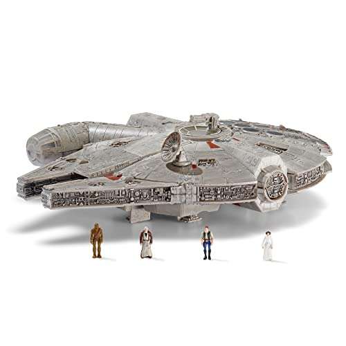 Star Wars Micro Galaxy Squadron Assault Class Millennium Falcon - 7-Inch Vehicle £26.99 @ Amazon