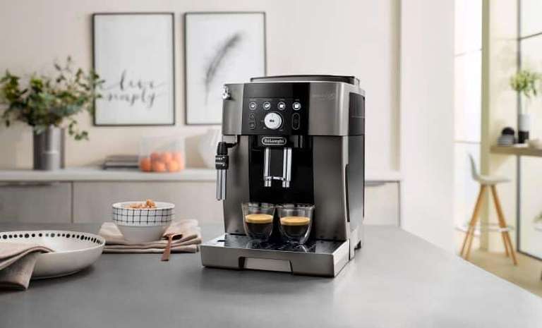 Delonghi Magnifica S Smart bean to cup coffee machine (Titanium Black) £329 (£309 with refer a friend code) @ De'Longhi