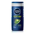 Nivea Men Energy Shower Gel (with Mint Exract) 250ml Pack of 6 - £6 (£5.40/£5.10 Subscribe & Save + 10% off Voucher on 1st S&S) @ Amazon