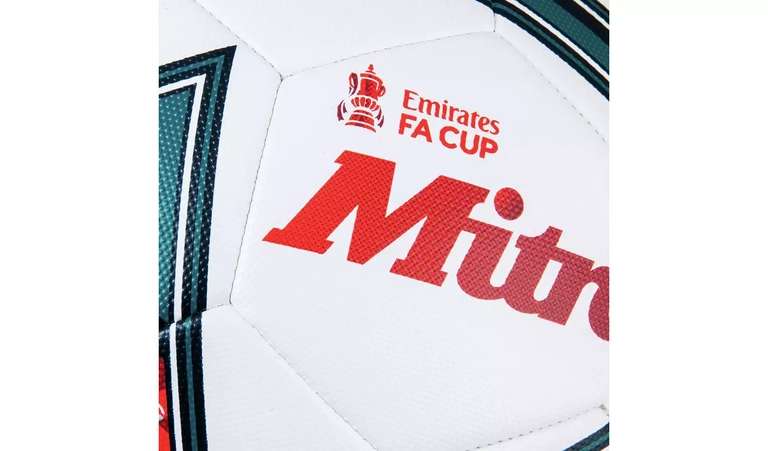 Mitre FA Cup Size 4 Football - White (free c+c only)